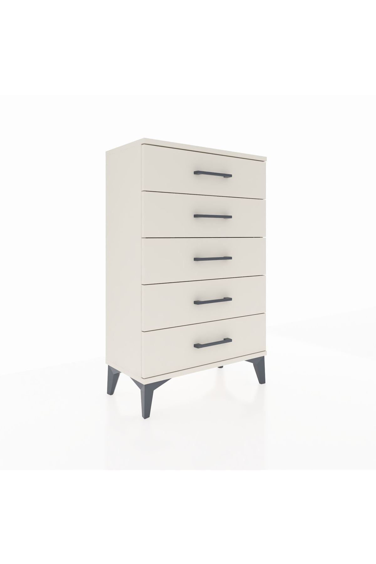 Arges Komodin 5 Çekmeceli 60x30x96 Aytaşı-Aytaşı