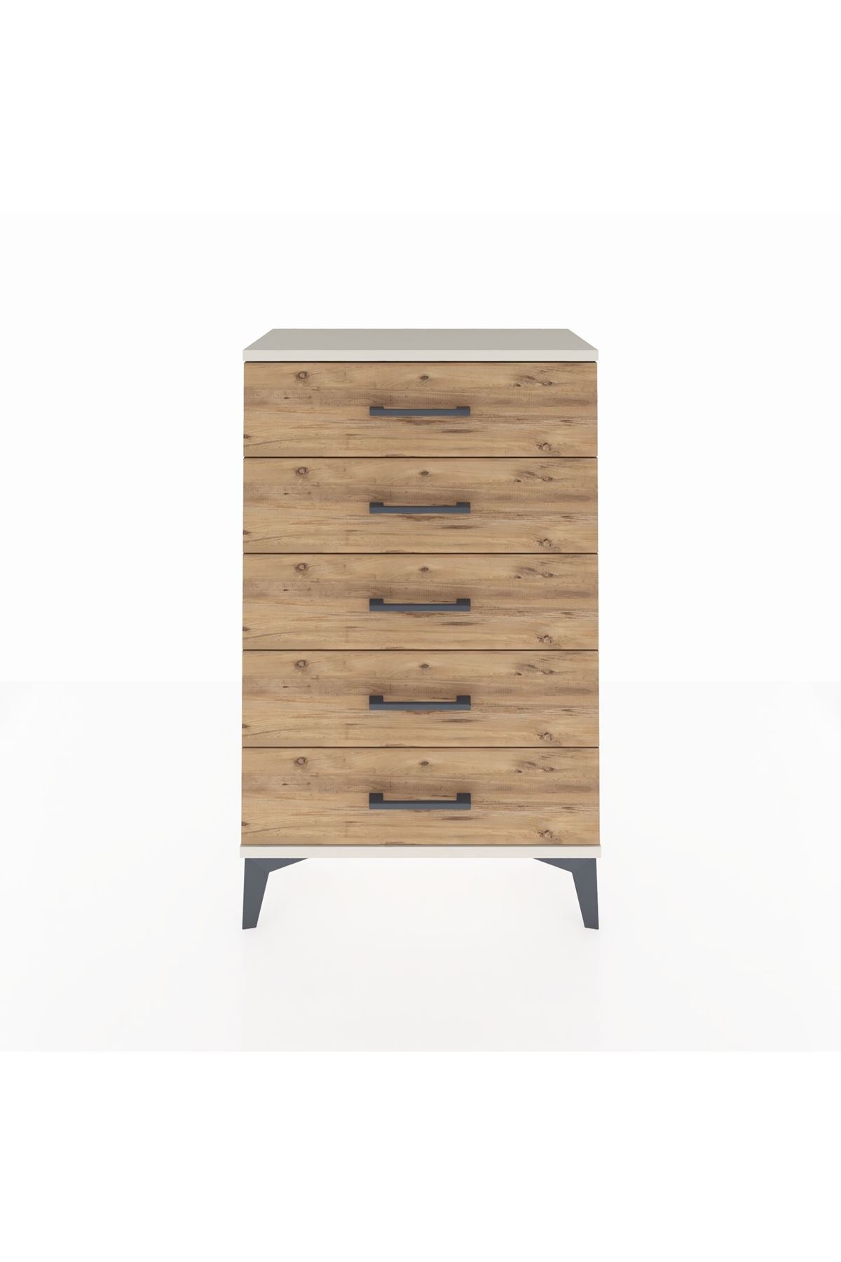 Arges Komodin 5 Çekmeceli 60x30x96 Aytaşı-Çam