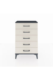 Arges Komodin 5 Çekmeceli 60x30x96 Antrasit-Aytaşı