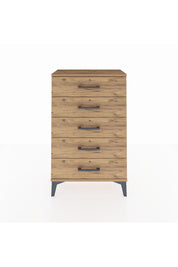Arges Komodin 5 Çekmeceli 60x30x96 Çam-Çam