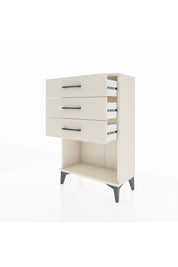 Arges Komodin 3 Çekmeceli 60x30x96 Aytaşı-Aytaşı