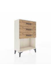 Arges Komodin 3 Çekmeceli 60x30x96 Aytaşı-Çam