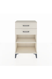 Arges Komodin Tek Raflı 2 Çekmeceli 60x30x96 Aytaşı-Aytaşı