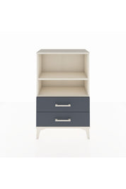 Arges Komodin 2 Raflı 2 Çekmeceli 60x30x96 Aytaşı-Antrasit