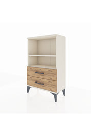 Arges Komodin 2 Raflı 2 Çekmeceli 60x30x96 Aytaşı-Çam