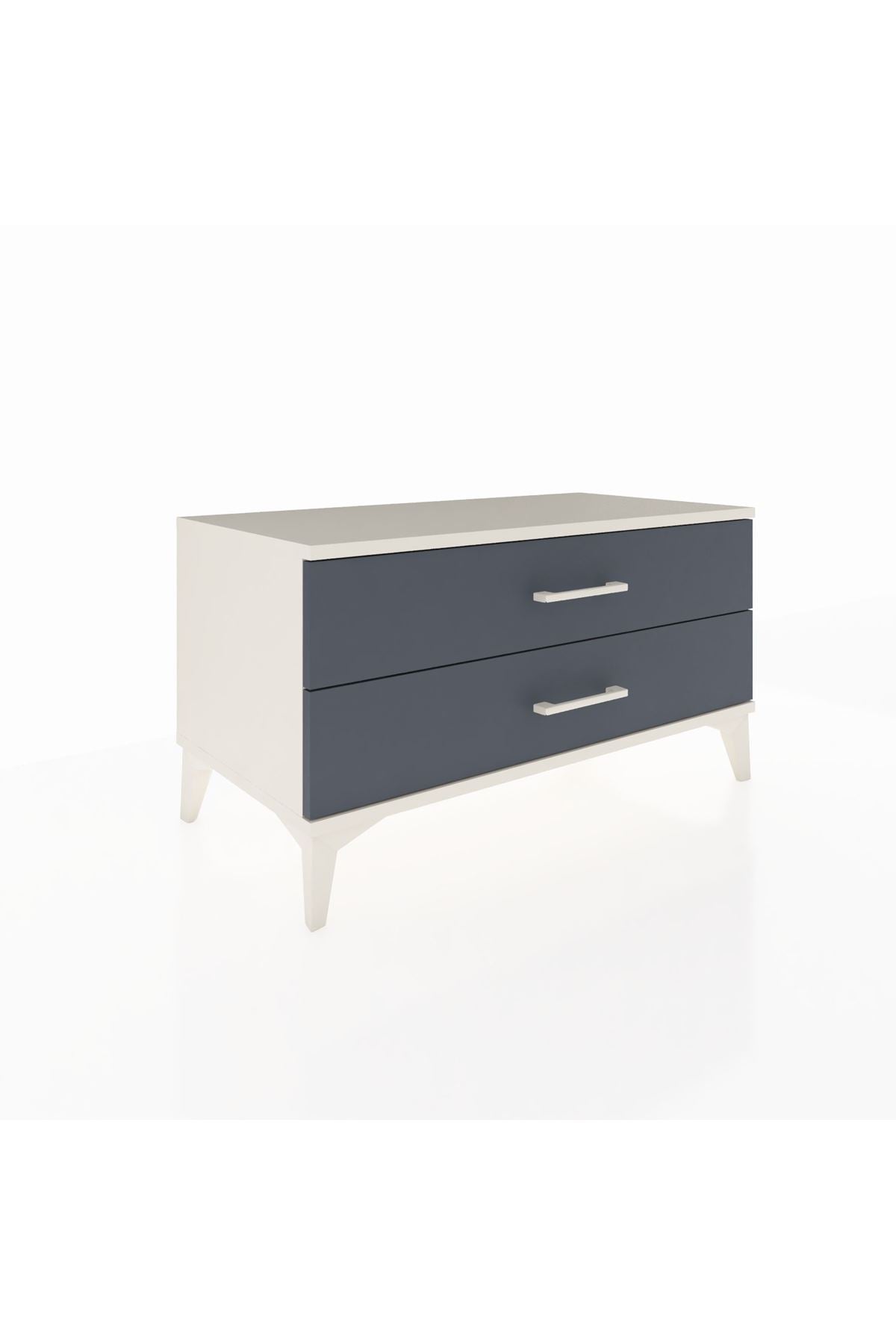 Hyperion Şifonyer 2 Çekmeceli 88x44x48 Aytaşı-Antrasit