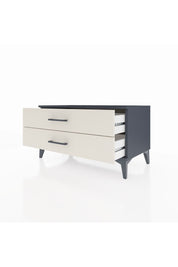 Hyperion Şifonyer 2 Çekmeceli 88x44x48 Antrasit-Aytaşı