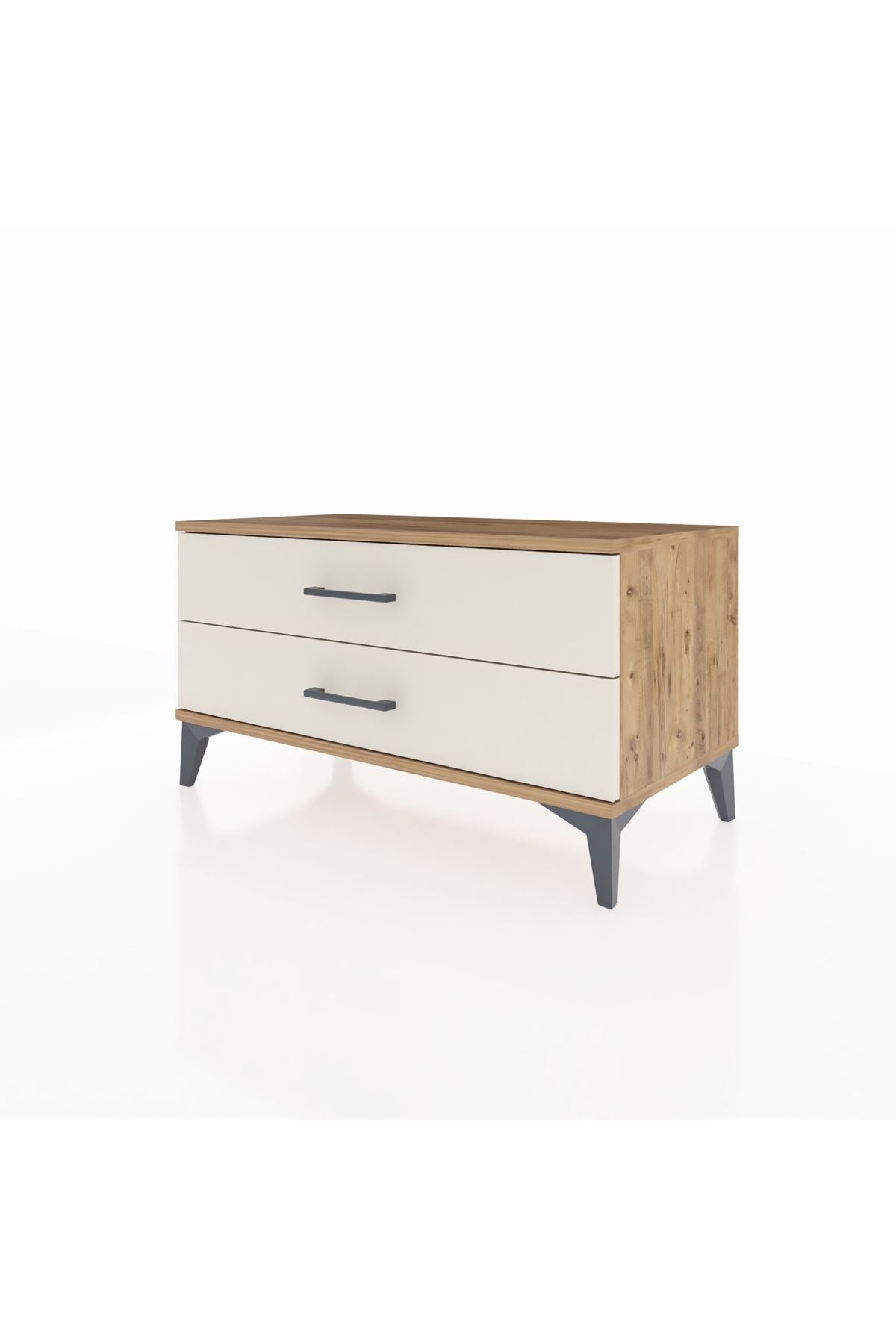 Hyperion Şifonyer 2 Çekmeceli 88x44x48 Çam-Aytaşı