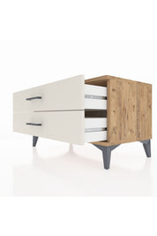 Hyperion Şifonyer 2 Çekmeceli 88x44x48 Çam-Aytaşı