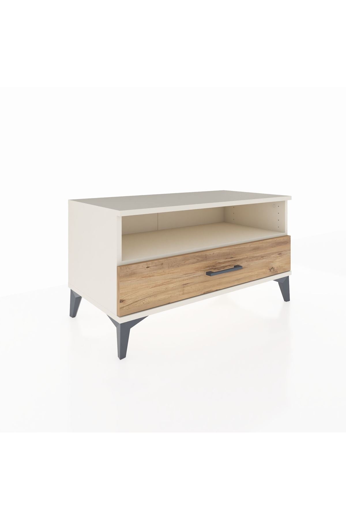 Hyperion Şifonyer Tek Raflı Tek Çekmeceli 88x44x48 Aytaşı-Çam