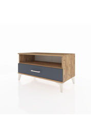 Hyperion Şifonyer Tek Raflı Tek Çekmeceli 88x44x48 Çam-Antrasit