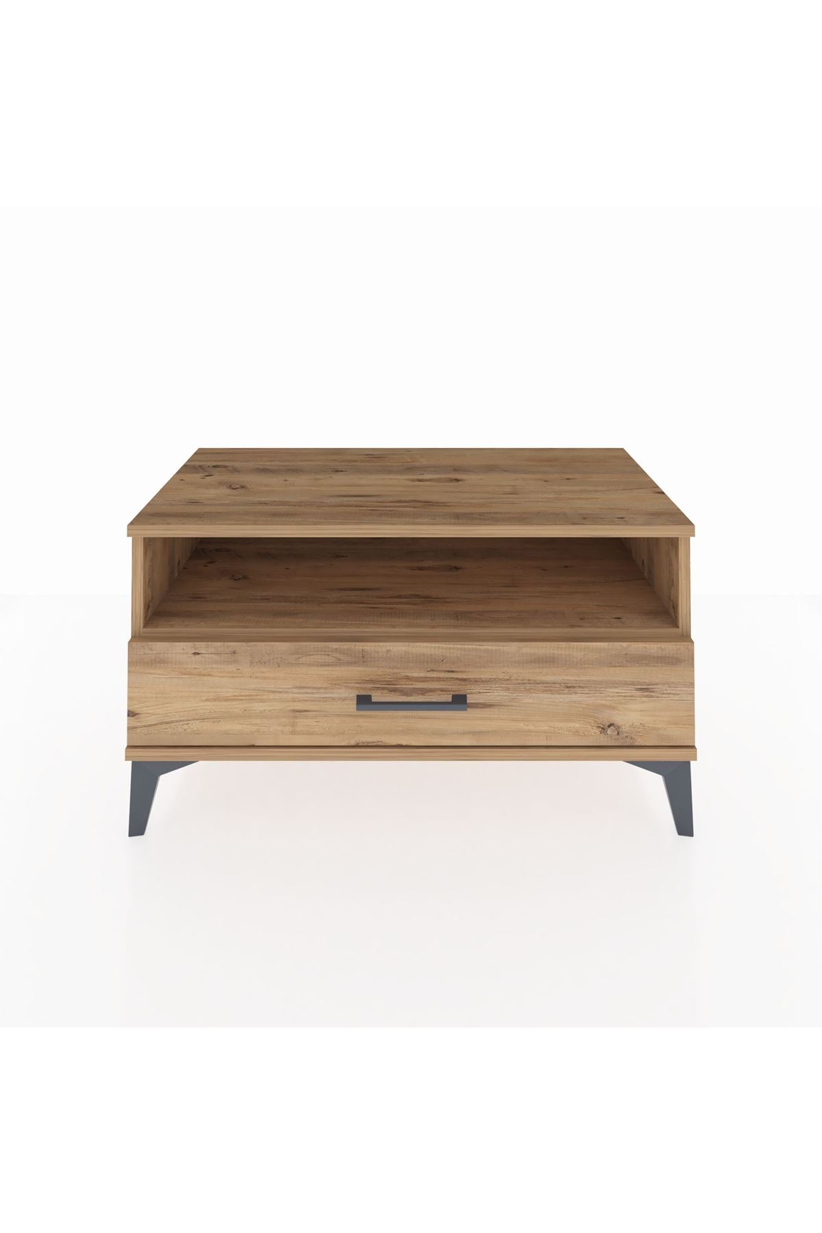 Hyperion Şifonyer Tek Raflı Tek Çekmeceli 88x44x48 Çam-Çam