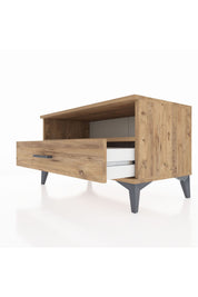 Hyperion Şifonyer Tek Raflı Tek Çekmeceli 88x44x48 Çam-Çam