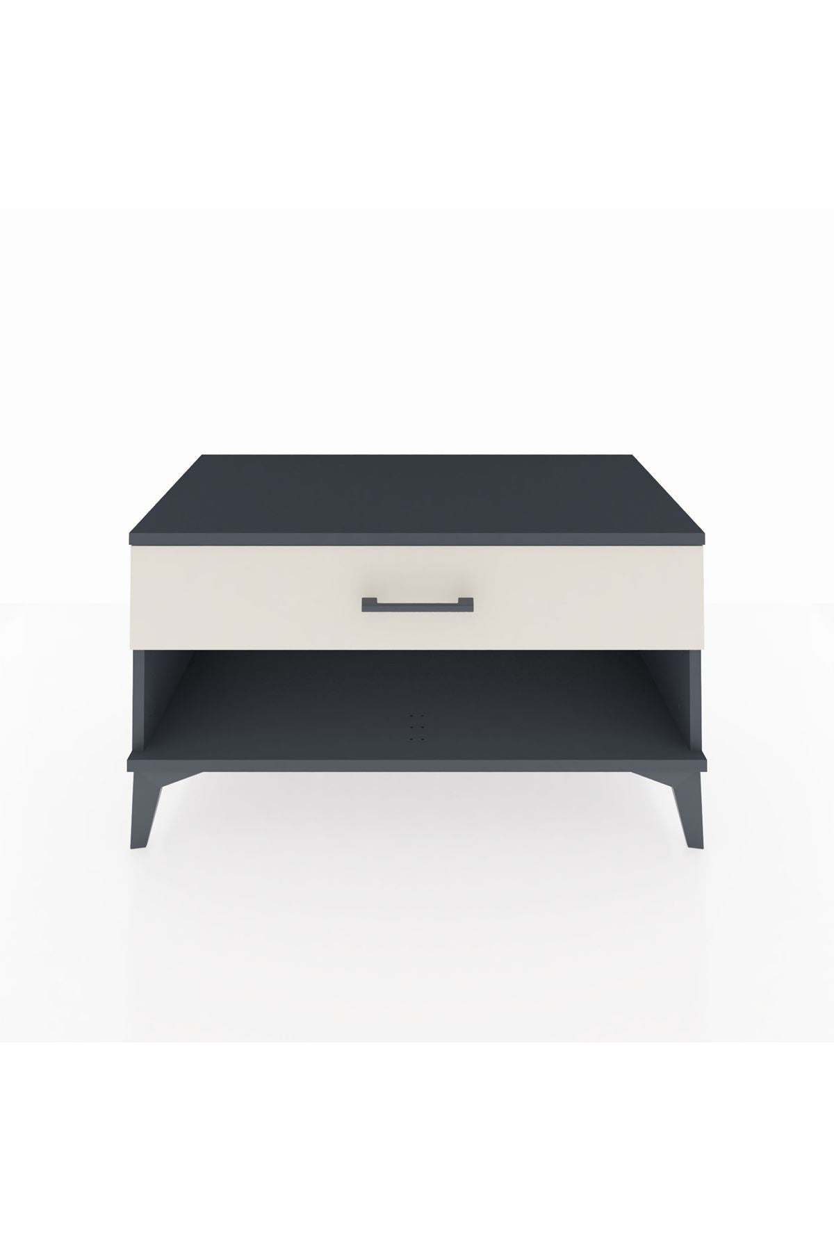 Hyperion Şifonyer Tek Çekmeceli 88x44x48 Antrasit-Aytaşı