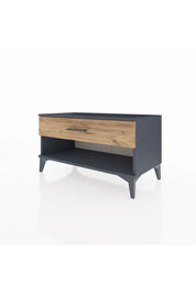 Hyperion Şifonyer Tek Çekmeceli 88x44x48 Antrasit-Çam