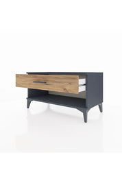 Hyperion Şifonyer Tek Çekmeceli 88x44x48 Antrasit-Çam