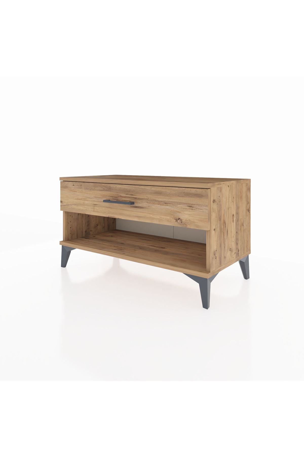 Hyperion Şifonyer Tek Çekmeceli 88x44x48 Çam-Çam