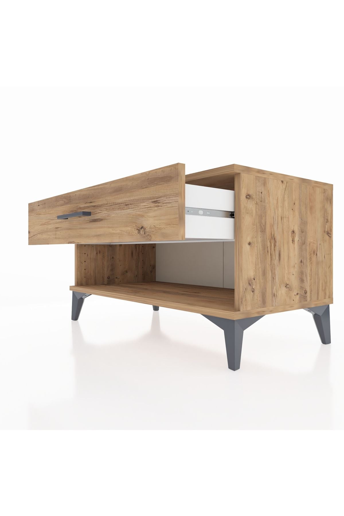 Hyperion Şifonyer Tek Çekmeceli 88x44x48 Çam-Çam