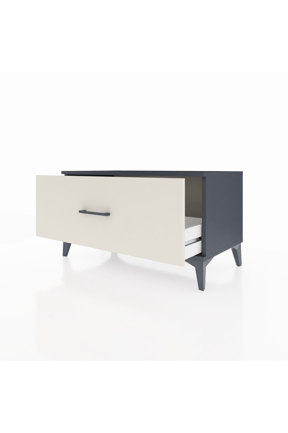 Hyperion Şifonyer Tek Çekmeceli 88x44x48 Antrasit-Aytaşı