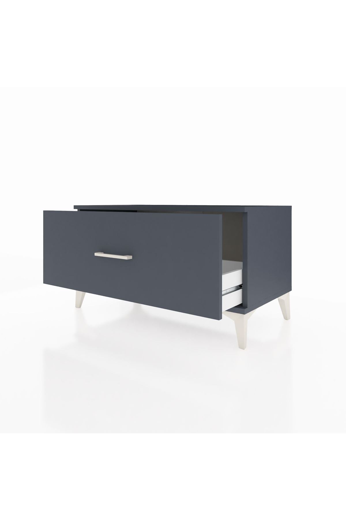 Hyperion Şifonyer Tek Çekmeceli 88x44x48 Antrasit-Antrasit