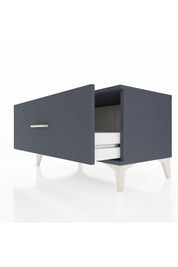 Hyperion Şifonyer Tek Çekmeceli 88x44x48 Antrasit-Antrasit