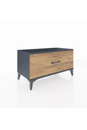 Hyperion Şifonyer Tek Çekmeceli 88x44x48 Antrasit-Çam