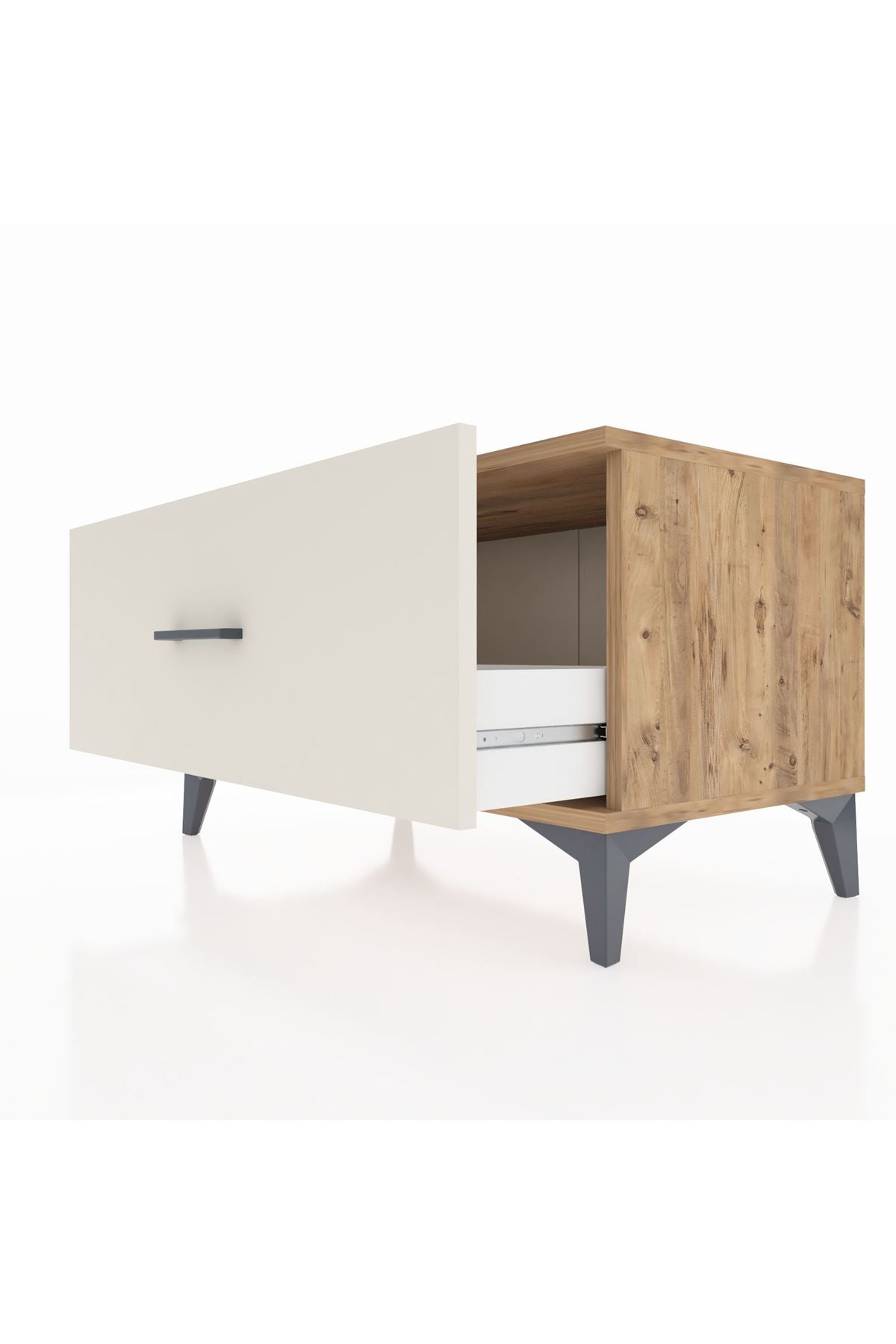 Hyperion Şifonyer Tek Çekmeceli 88x44x48 Çam-Aytaşı