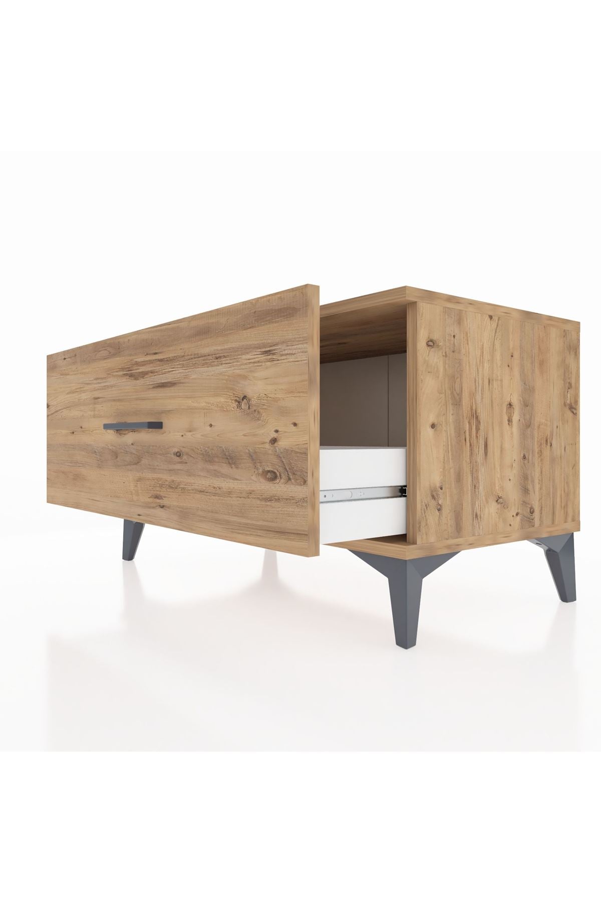 Hyperion Şifonyer Tek Çekmeceli 88x44x48 Çam-Çam