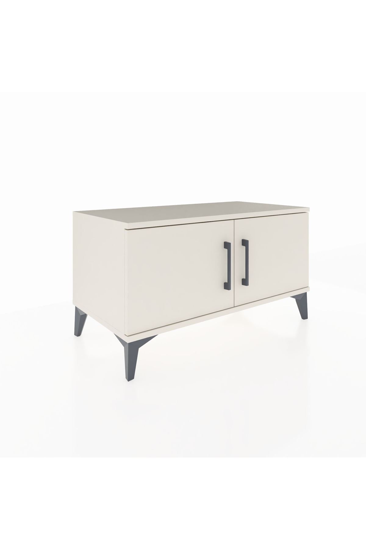 Hyperion Şifonyer Tek Raflı 2 Kapaklı 88x44x48 Aytaşı-Aytaşı