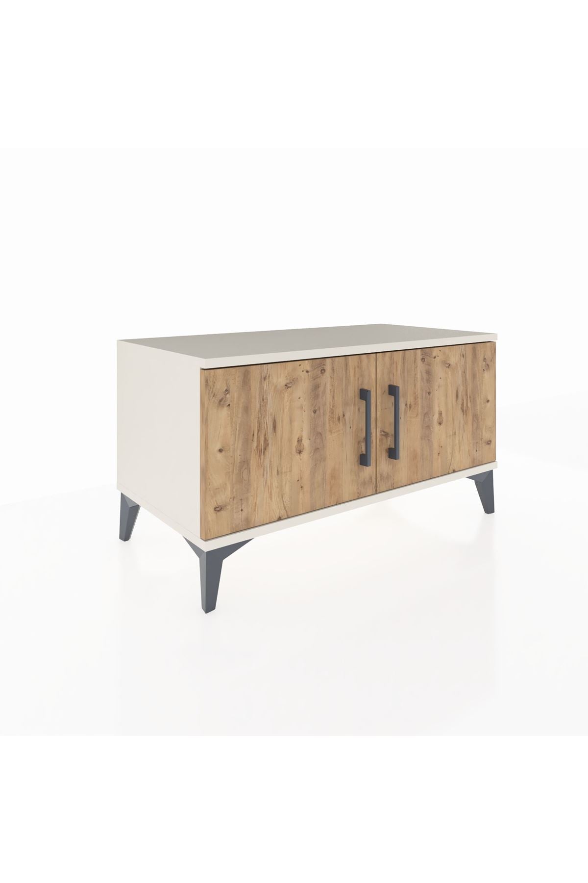 Hyperion Şifonyer Tek Raflı 2 Kapaklı 88x44x48 Aytaşı-Çam