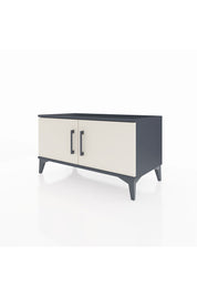 Hyperion Şifonyer Tek Raflı 2 Kapaklı 88x44x48 Antrasit-Aytaşı