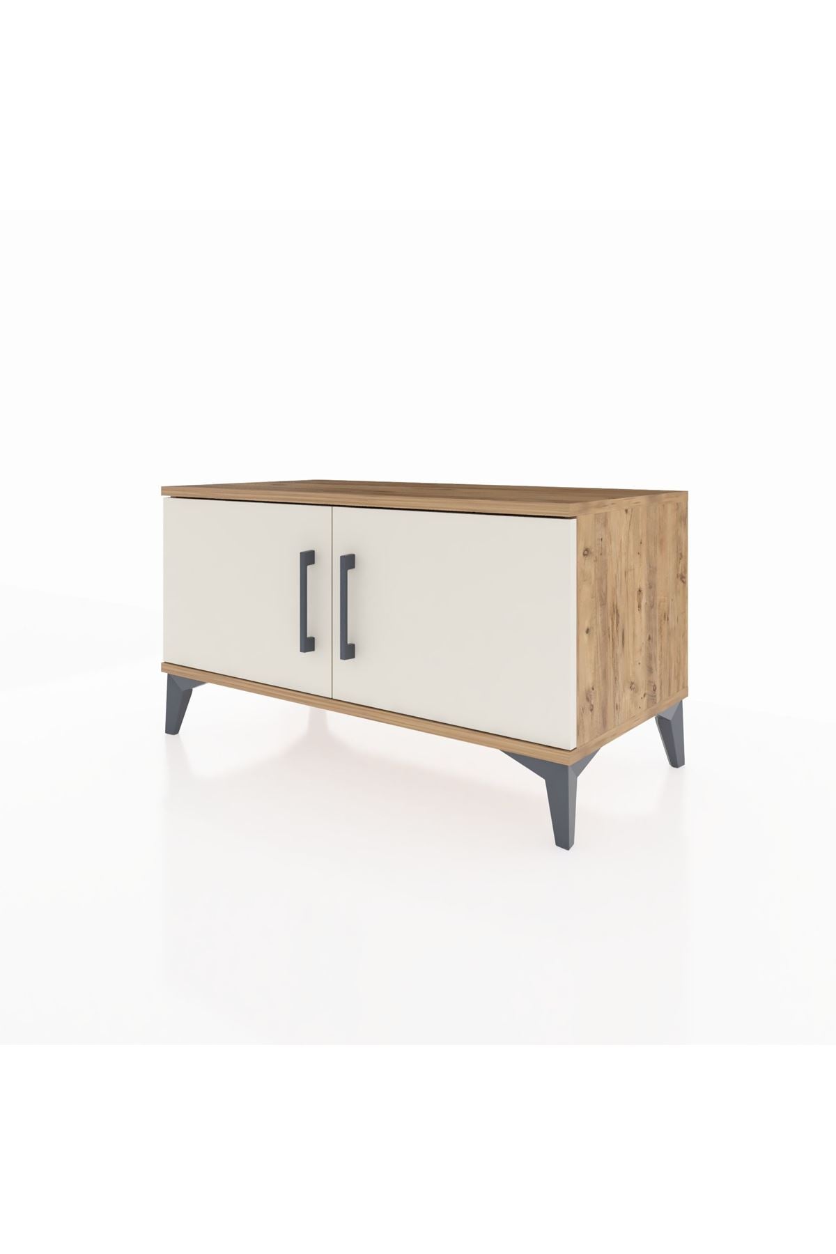 Hyperion Şifonyer Tek Raflı 2 Kapaklı 88x44x48 Çam-Aytaşı