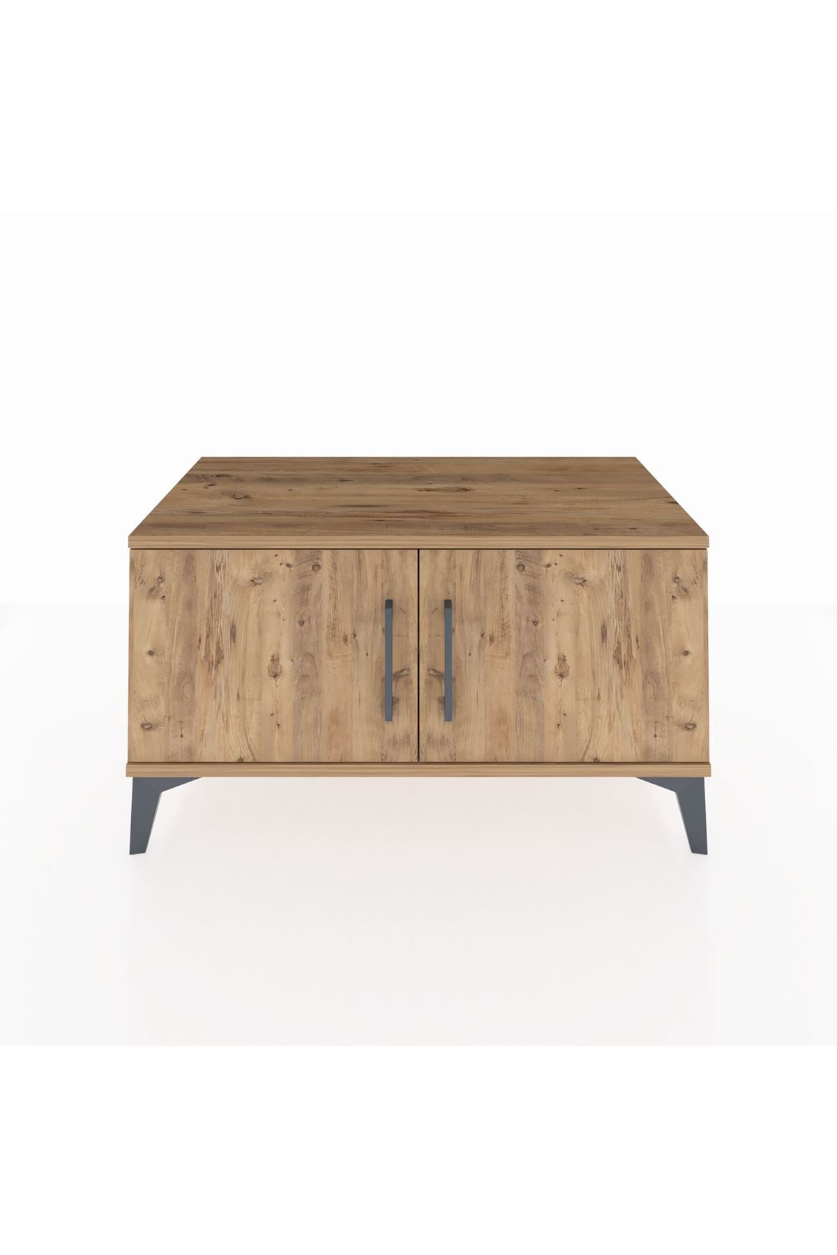 Hyperion Şifonyer Tek Raflı 2 Kapaklı 88x44x48 Çam-Çam