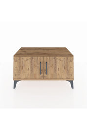 Hyperion Şifonyer Tek Raflı 2 Kapaklı 88x44x48 Çam-Çam