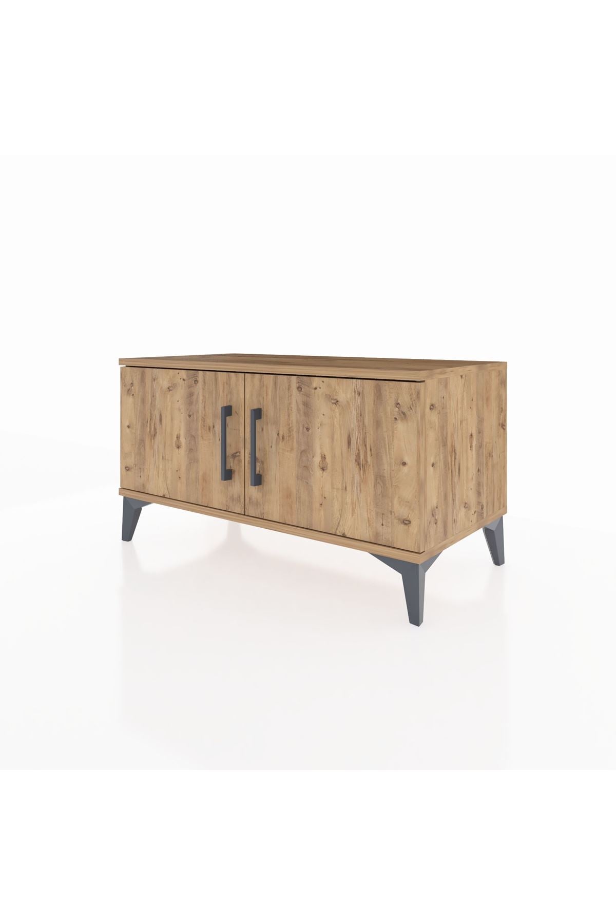 Hyperion Şifonyer Tek Raflı 2 Kapaklı 88x44x48 Çam-Çam