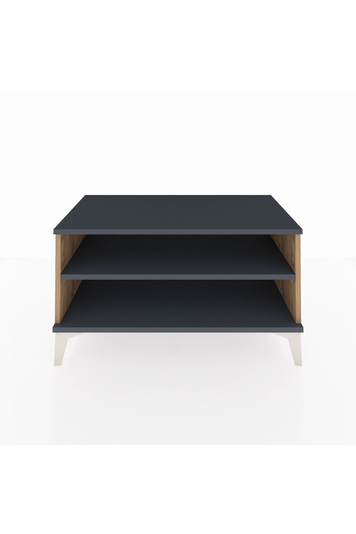 Hyperion Şifonyer Tek Raflı 88x44x48 Çam-Antrasit