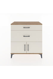 Hyperion Şifonyer 2 Çekmeceli 2 Kapaklı 88x44x96 Çam-Aytaşı