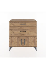 Hyperion Şifonyer 2 Çekmeceli 2 Kapaklı 88x44x96 Çam-Çam