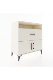 Hyperion Şifonyer 2 Raflı Tek Çekmeceli 2 Kapaklı 88x44x96 Aytaşı-Aytaşı