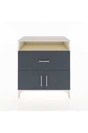 Hyperion Şifonyer 2 Raflı Tek Çekmeceli 2 Kapaklı 88x44x96 Aytaşı-Antrasit