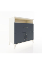 Hyperion Şifonyer 2 Raflı Tek Çekmeceli 2 Kapaklı 88x44x96 Aytaşı-Antrasit