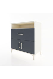 Hyperion Şifonyer 2 Raflı Tek Çekmeceli 2 Kapaklı 88x44x96 Aytaşı-Antrasit