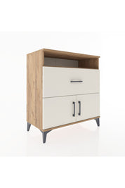 Hyperion Şifonyer 2 Raflı Tek Çekmeceli 2 Kapaklı 88x44x96 Çam-Aytaşı