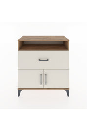 Hyperion Şifonyer 2 Raflı Tek Çekmeceli 2 Kapaklı 88x44x96 Çam-Aytaşı