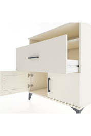 Hyperion Şifonyer Tek Raflı Tek Çekmeceli 2 Kapaklı 88x44x96 Aytaşı-Aytaşı