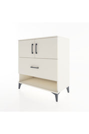 Hyperion Şifonyer 2 Raflı Tek Çekmeceli 2 Kapaklı 88x44x96 Aytaşı-Aytaşı