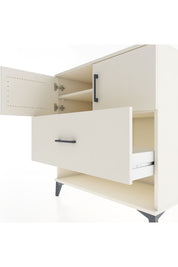 Hyperion Şifonyer 2 Raflı Tek Çekmeceli 2 Kapaklı 88x44x96 Aytaşı-Aytaşı