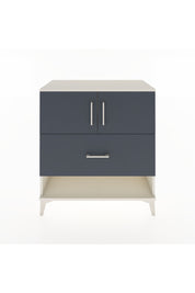 Hyperion Şifonyer 2 Raflı Tek Çekmeceli 2 Kapaklı 88x44x96 Aytaşı-Antrasit