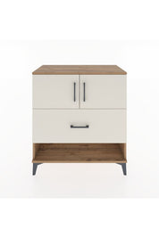 Hyperion Şifonyer 2 Raflı Tek Çekmeceli 2 Kapaklı 88x44x96 Çam-Aytaşı