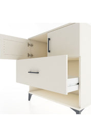 Hyperion Şifonyer Tek Raflı Tek Çekmeceli 2 Kapaklı 88x44x96 Aytaşı-Aytaşı